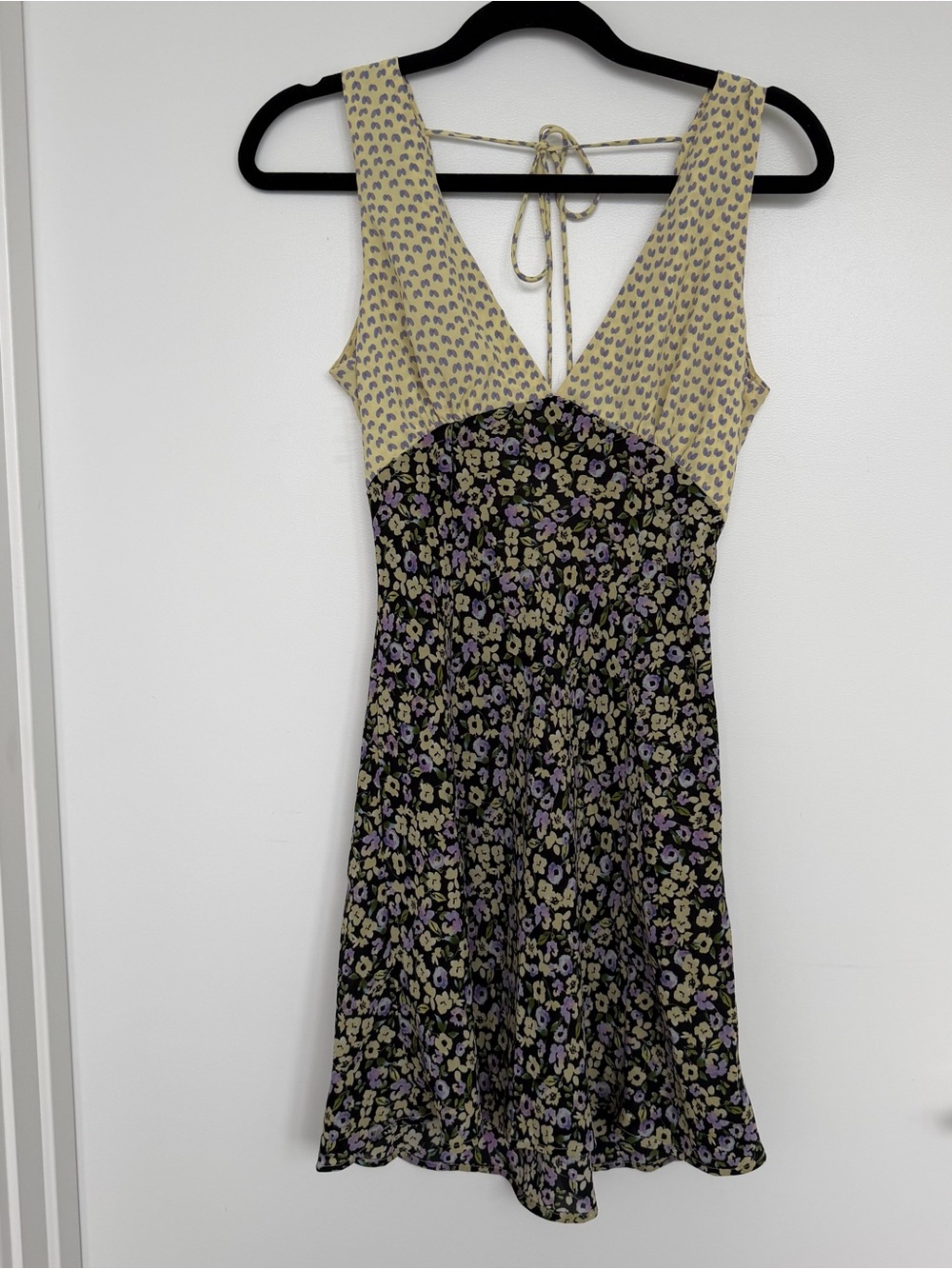VRG GRL - Postcards from Italy Bias Cut Mini Dress